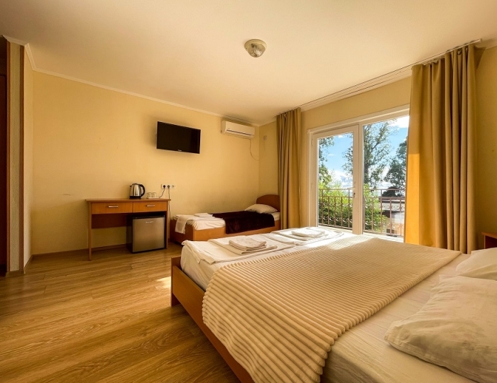 Стандарт 3-местный 1-комнатный в коттедже - Отель «Анакопия Club» Приморское